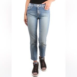 L'AGENCE Sada Slim-Leg Cropped Jean